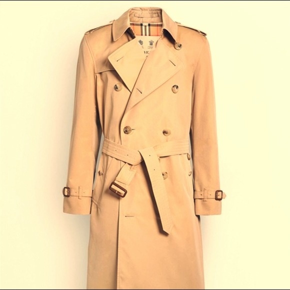 Authentic Mens Vintage Burberry trench coat